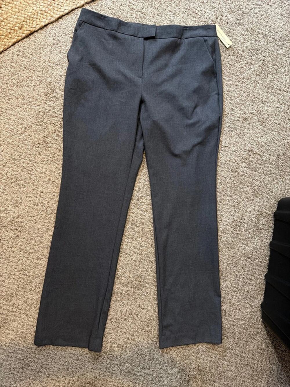 Worthington NWT modern fit women’s dress pants gray 14 3074